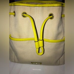 Coach Avery Canvas Hobo Bucket Handbag 27003 Drawstring Shoulder bag backpack